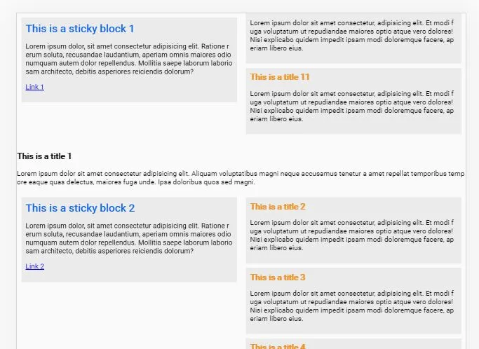 插图1{title-sep}Sticky Block 两列布局的粘性侧边栏{title-sep}字节网络