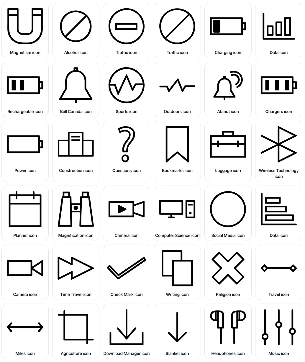 插图1{title-sep}粗体用户界面 SVG 图标（240）{title-sep}字节网络